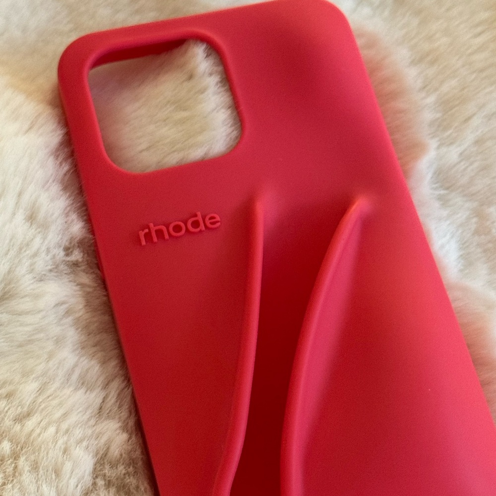 Rhode Vibrant Pink/Red Phone Case IPhone 15 Pro Max